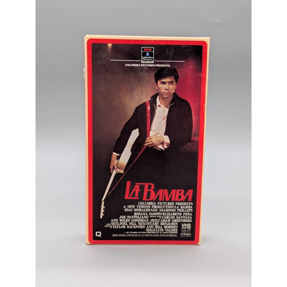 La Bamba VHS Tape 1987 Movie 1996 Lou Diamond Phillips Tested